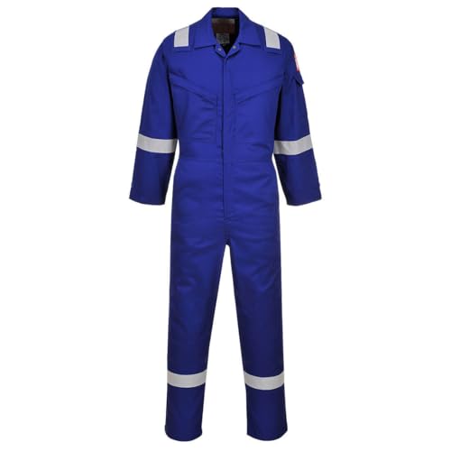 Araflame Silver Coverall Color: Royal Talla: 44 von Portwest