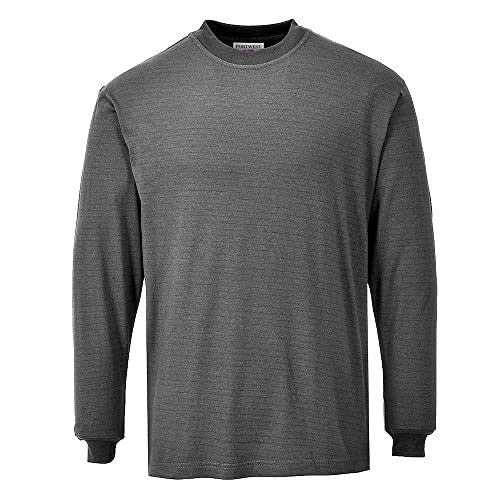 FR Antistatic T-Shirt Color: Grey Talla: Medium von Portwest