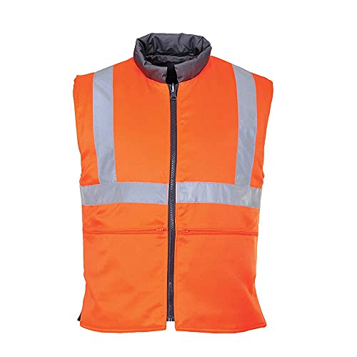 Hi-Vis Bodywarmer GORT, colorOrange talla Large von Portwest