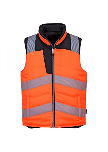 PORTWEST PW3 Hi-Vis Reversible Bodywarmer von Portwest