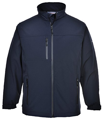 Portwest Herren Tk50narxxl TK50 Softshell Jacke 3L , marine, XXL EU von Portwest