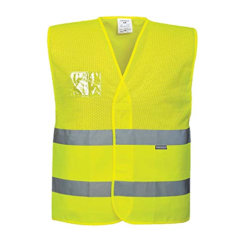 Portwest Warnschutz-Netz Weste, Größe: L/XL, Farbe: Gelb, C494YERL/XL von Portwest