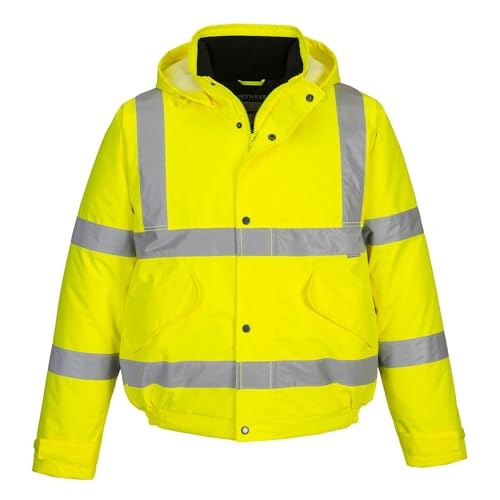 Portwest Warnschutz-Pilotjacke, Größe: XL, Farbe: Gelb, S463YERXL von Portwest