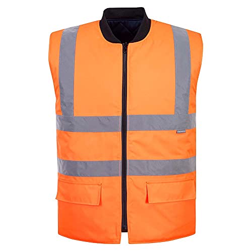 Portwest Warnschutz-Wendeweste , Größe: 5XL, Farbe: Orange, S469ORR5XL von Portwest