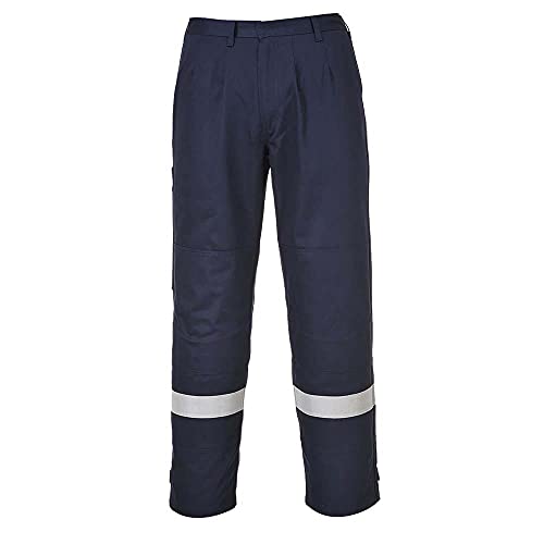 Portwest fr26narxs Bizflame Plus Hosen-, X-Small, Navy von Portwest