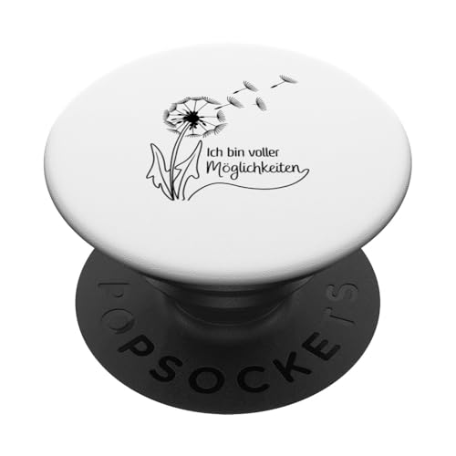 Ich bin voller Möglichkeiten für einen Optimisten PopSockets Klebender PopGrip von Positiv Denken Motiviert Optimismus