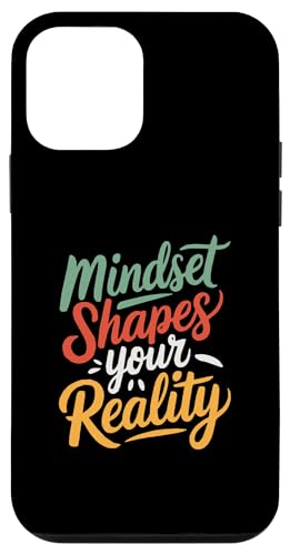 Hülle für iPhone 12 mini Vintage Spruch Mindset Shapes Positive Motivational Zitat von Positive Message Motivational