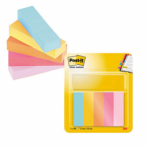 Post-it® Page Marker Beachside Haftmarker farbsortiert 5x 50 Streifen von Post-it®