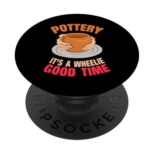 Pottery Clay Lover Handgefertigte Keramik Kunst Keramik PopSockets Klebender PopGrip von Pottery Lover & Art Enthusiasts