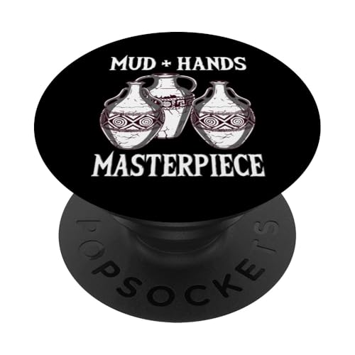 Töpferei Ton Handwerk Kunst für Männer Frauen PopSockets Klebender PopGrip von Pottery Lover & Art Enthusiasts