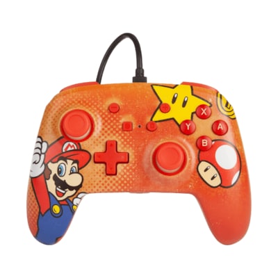 Power A Enhanced Wired Controller für Nintendo Switch - Mario Vintage von Power A