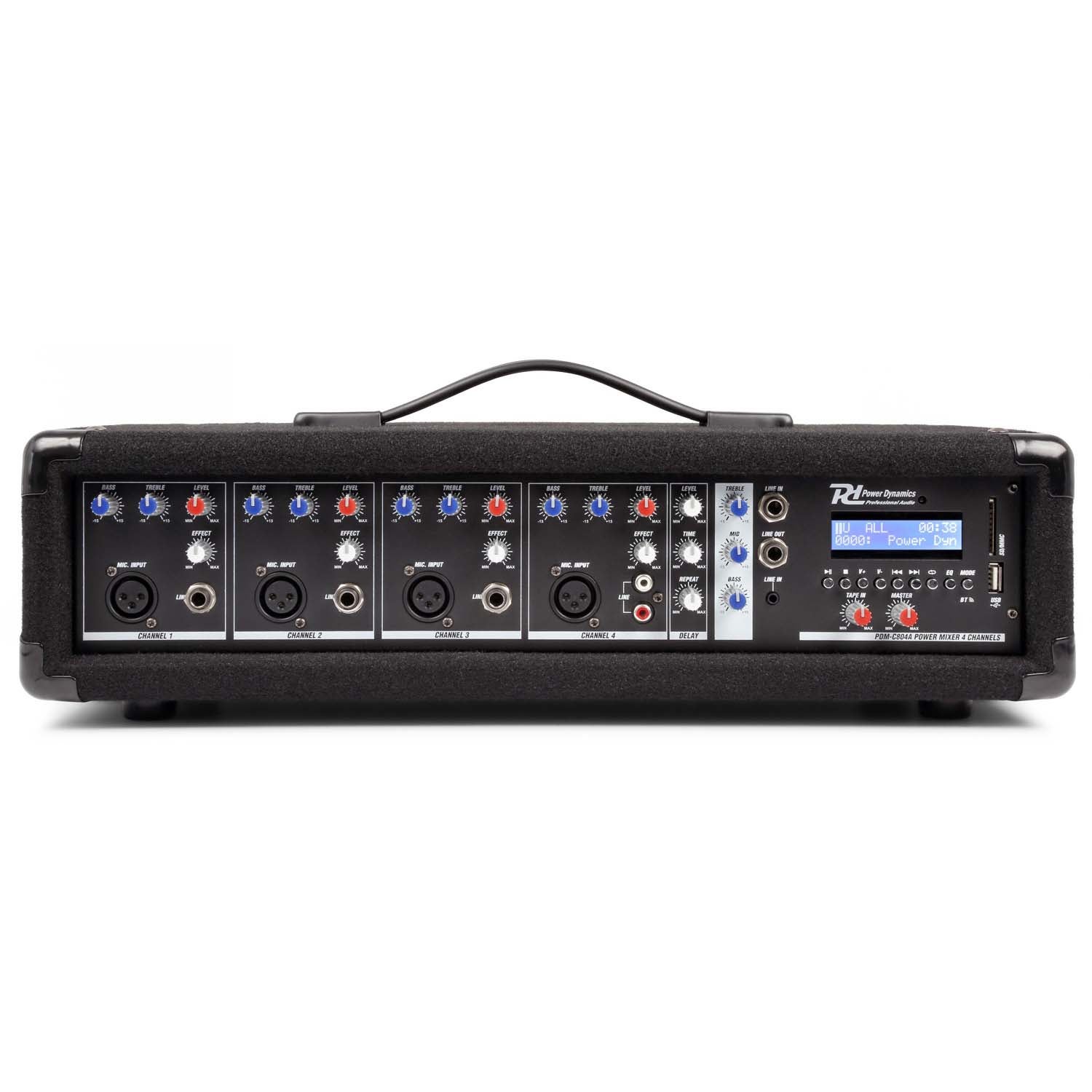 Power Dynamics PDM-C405A 4-Channel Mixer with Amplifier von Power Dynamics