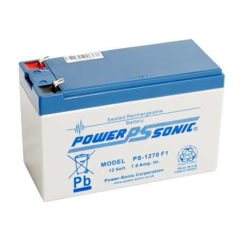 Power Sonic PS1270 AMG-Batterie, 12 V, 7 Ah, für Elektrorollstühle / E-Bikes von Power Sonic