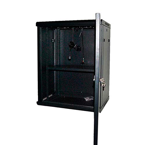 PowerGreen ARMARIO Rack 19" 15U 60X60 + TERMOSTATO + 2 VENTILADORES + BANDEJA von PowerGreen