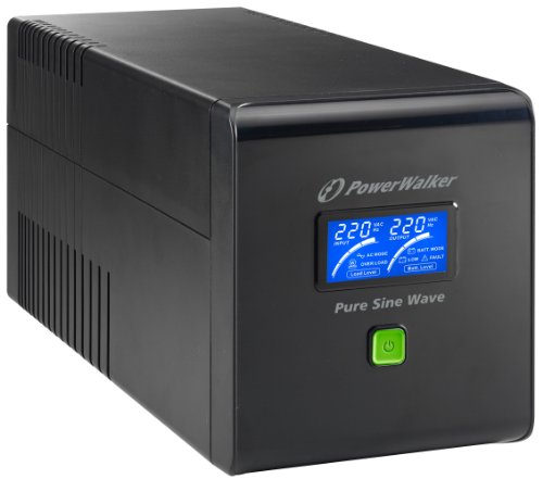 PowerWalker VI 750 PSW/UK 480 W Pure Sinuswelle IEC UPS von PowerWalker