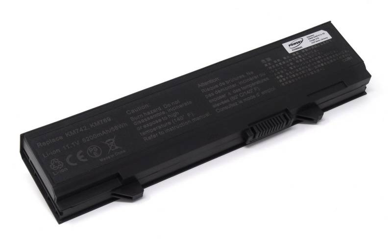 Powery Akku für Dell Latitude E5500 Laptop-Akku 5200 mAh (11.1 V) von Powery