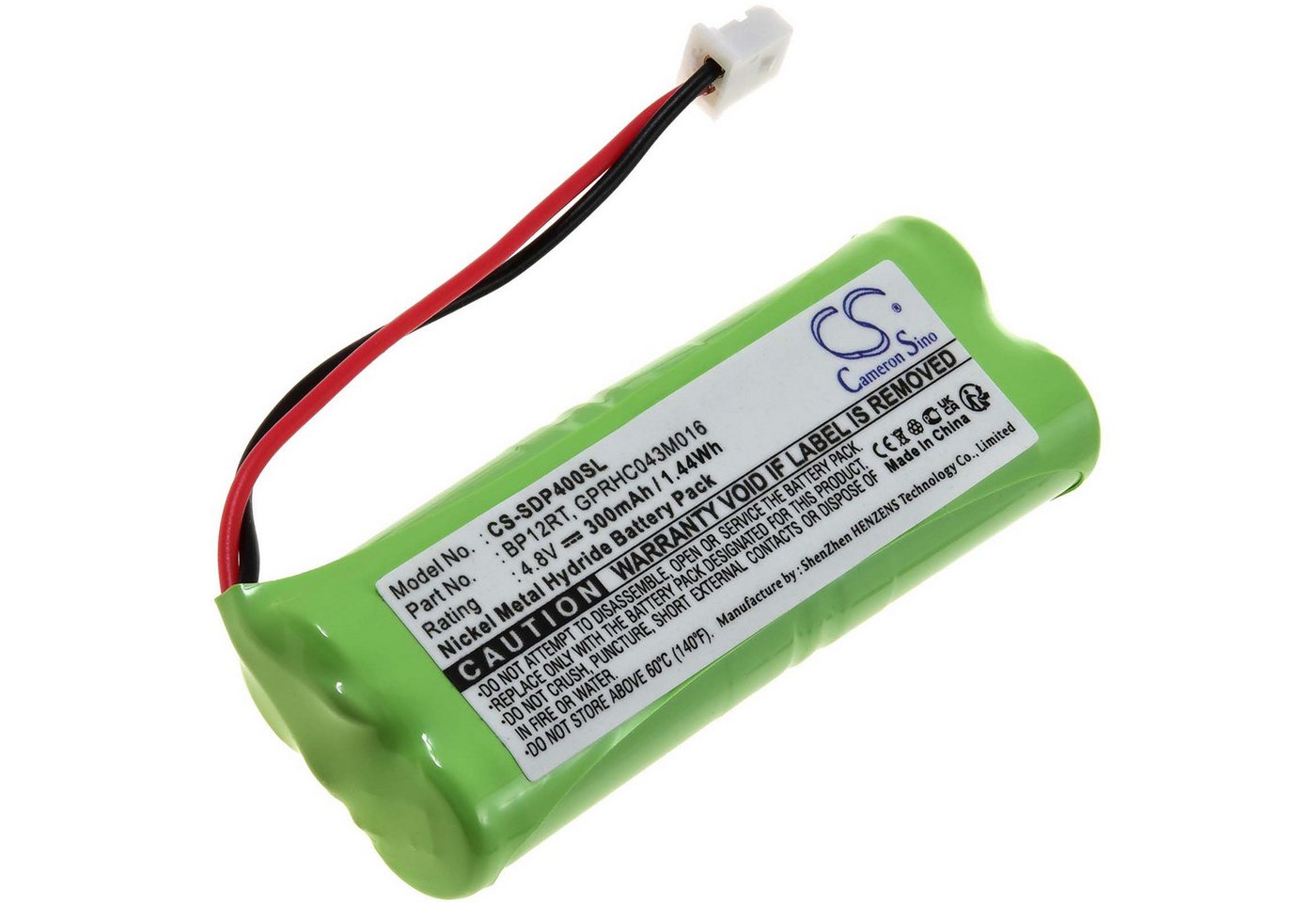 Powery Akku für Dogtra 280NCP Sender Akku 300 mAh (4.8 V) von Powery