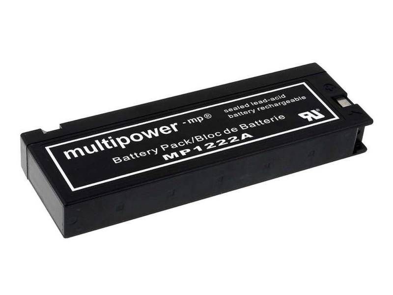 Powery Akku für Panasonic Typ VW-VBM10E Kamera-Akku 2000 mAh (12 V) von Powery