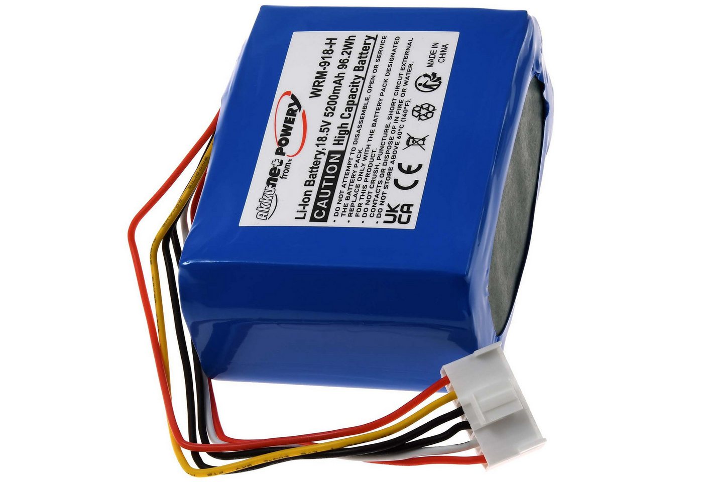 Powery Powerakku kompatibel mit CubCadet Typ 753-11203 Akku 5200 mAh (18.5 V) von Powery