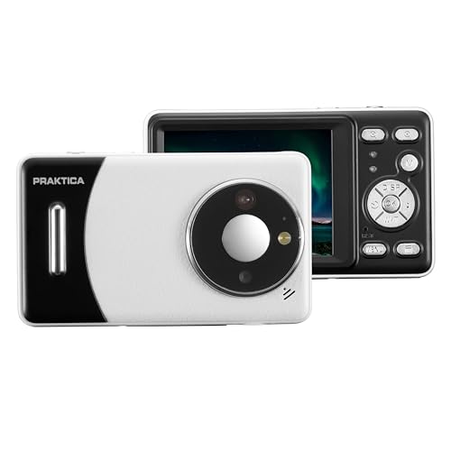 Praktica DZ13 Kompakte Digitalkamera 13MP Dual CMOS Sensoren, Weitwinkelobjektiv & 18x Zoom, Full HD Video von Praktica