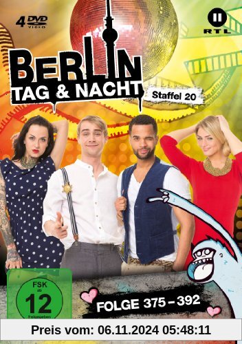 Berlin - Tag & Nacht - Staffel 20 (Folge 375-392) [4 DVDs] von Prashant Prabhakar