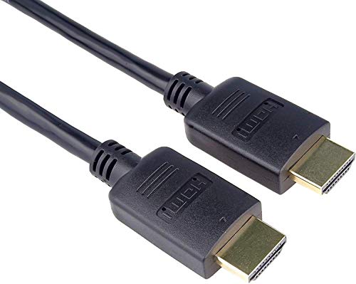 PremiumCord 4K High Speed ​​Certified HDMI 2.0b Kabel M/M 18Gbps mit Ethernet, Kompatibel mit Video 4K@60Hz, Deep Color, 3D, ARC, HDR, Dolby TrueHD, vergoldete Anschlüsse, schwarz, 2 m von PremiumCord