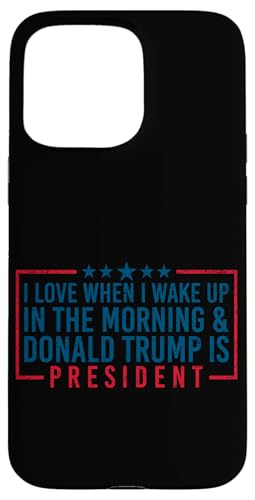 Hülle für iPhone 15 Pro Max Trump-Unterstützung von President Trump Pride USA Patriots Truth Great