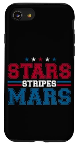 Hülle für iPhone SE (2020) / 7 / 8 Sterne Streifen Mars von President Trump Pride USA Patriots Truth Great