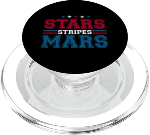 Sterne Streifen Mars PopSockets PopGrip für MagSafe von President Trump Pride USA Patriots Truth Great