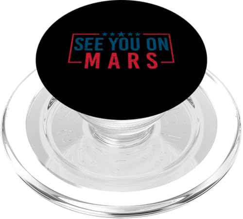 Wir sehen uns auf dem Mars PopSockets PopGrip für MagSafe von President Trump Pride USA Patriots Truth Great