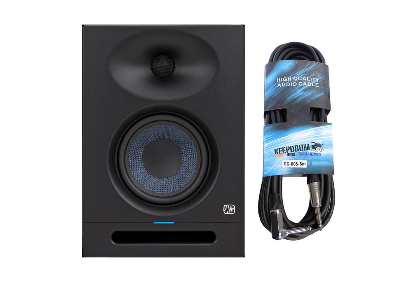 Presonus Eris Studio 5 PC-Lautsprecher (Aktive Monitor-Box, 80 W, mit Klinkenkabel) von Presonus