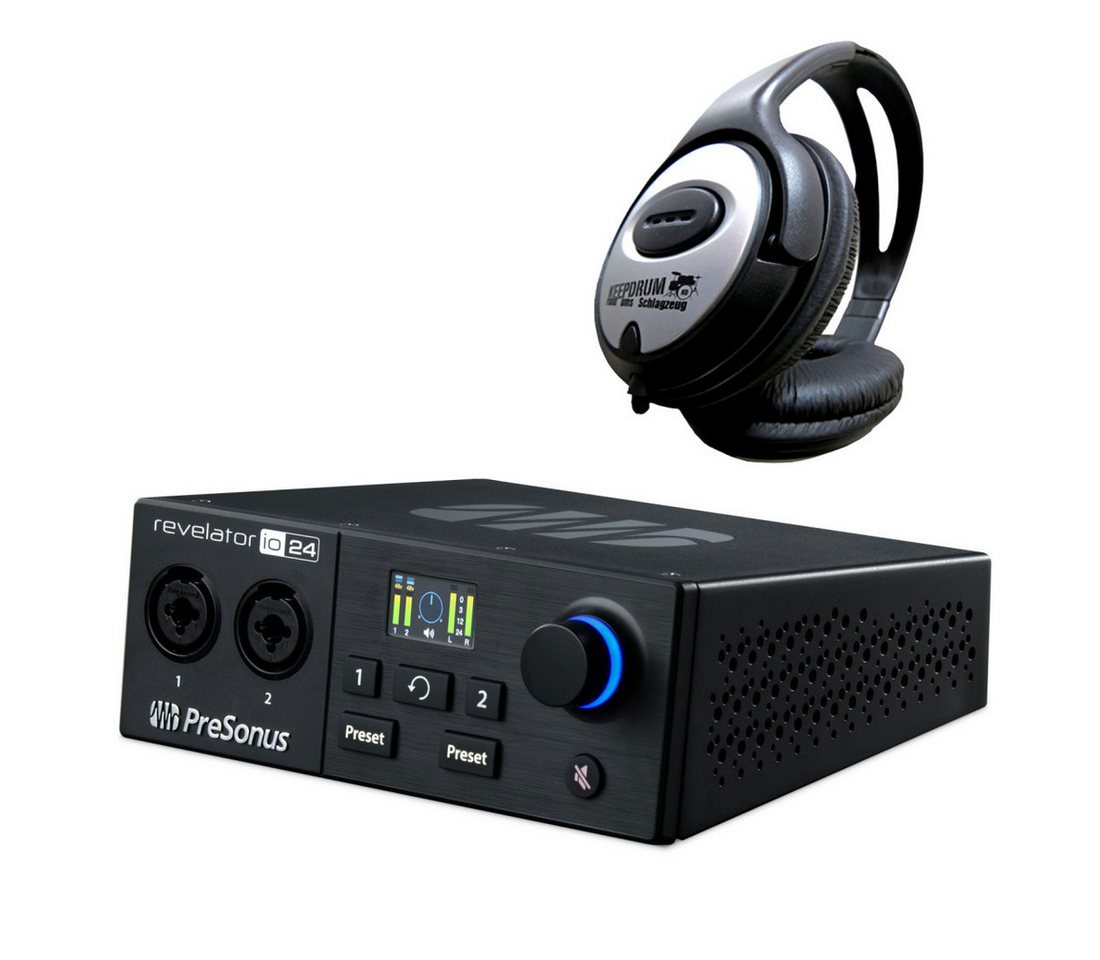 Presonus Presonus Revelator io24 Interface + Kopfhörer Digitales Aufnahmegerät von Presonus