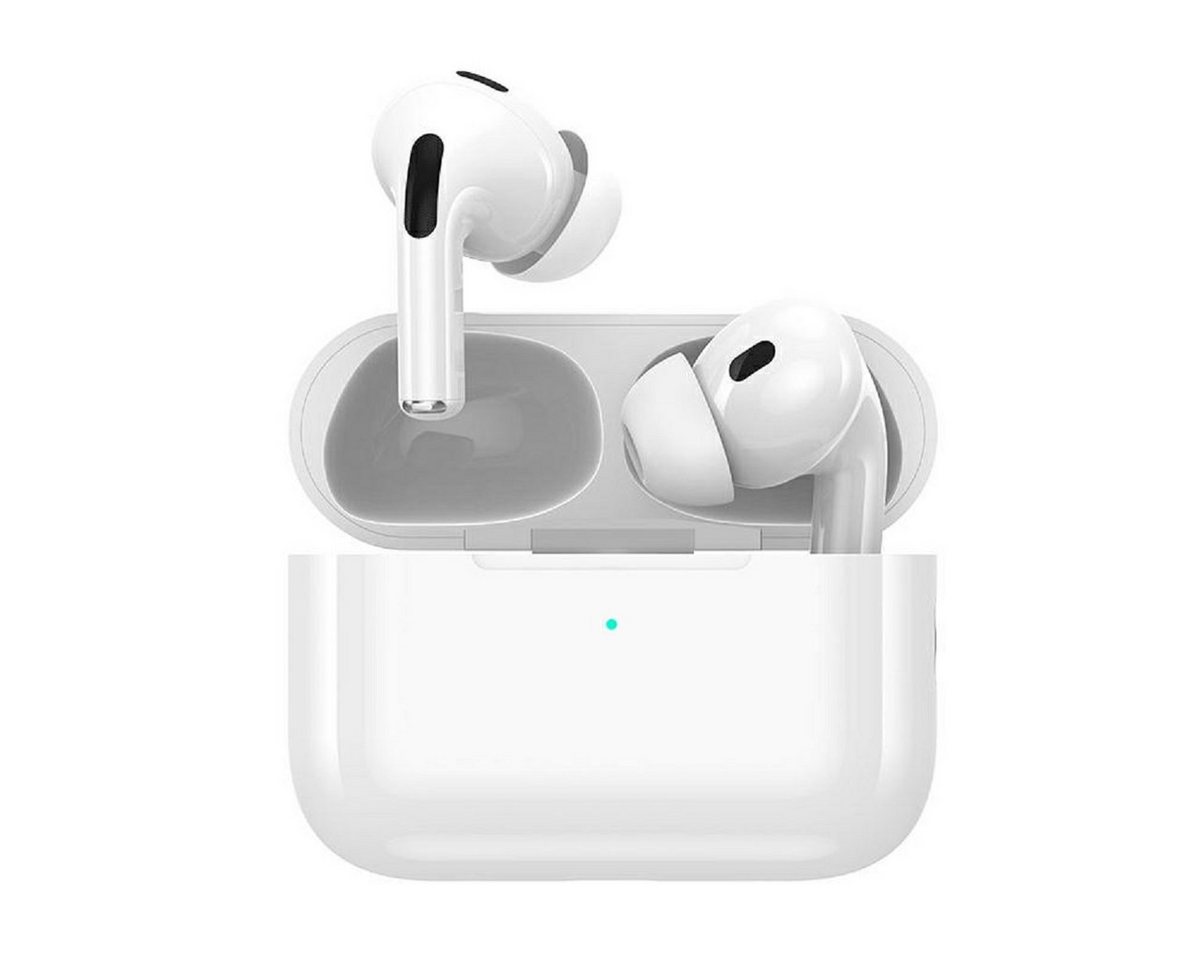 PrestiCo JL2​ AIR​ BLUE​ PRO​ 2​ In-Ear-Kopfhörer TWS weiß Bluetooth-Kopfhörer (Positionierungsfunktion, Siri, Bluetooth V5.3, Lärmsteuerung) von PrestiCo