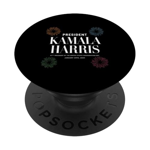 Amtseinführung von Kamala Harris Ein historisches neues Kapitel PopSockets Klebender PopGrip von Prezident Spark