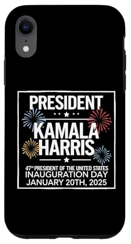 Hülle für iPhone XR Kamala Harris America's 47th President Inaugurated von Prezident Spark