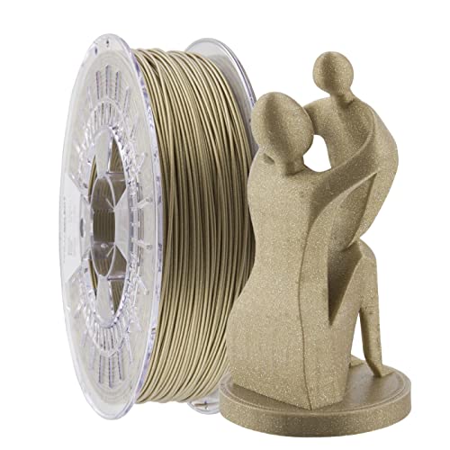 PrimaCreator PrimaSelect 3D Drucker Filament - PLA - 1,75 mm - 750 g - metallic Gold von PrimaCreator