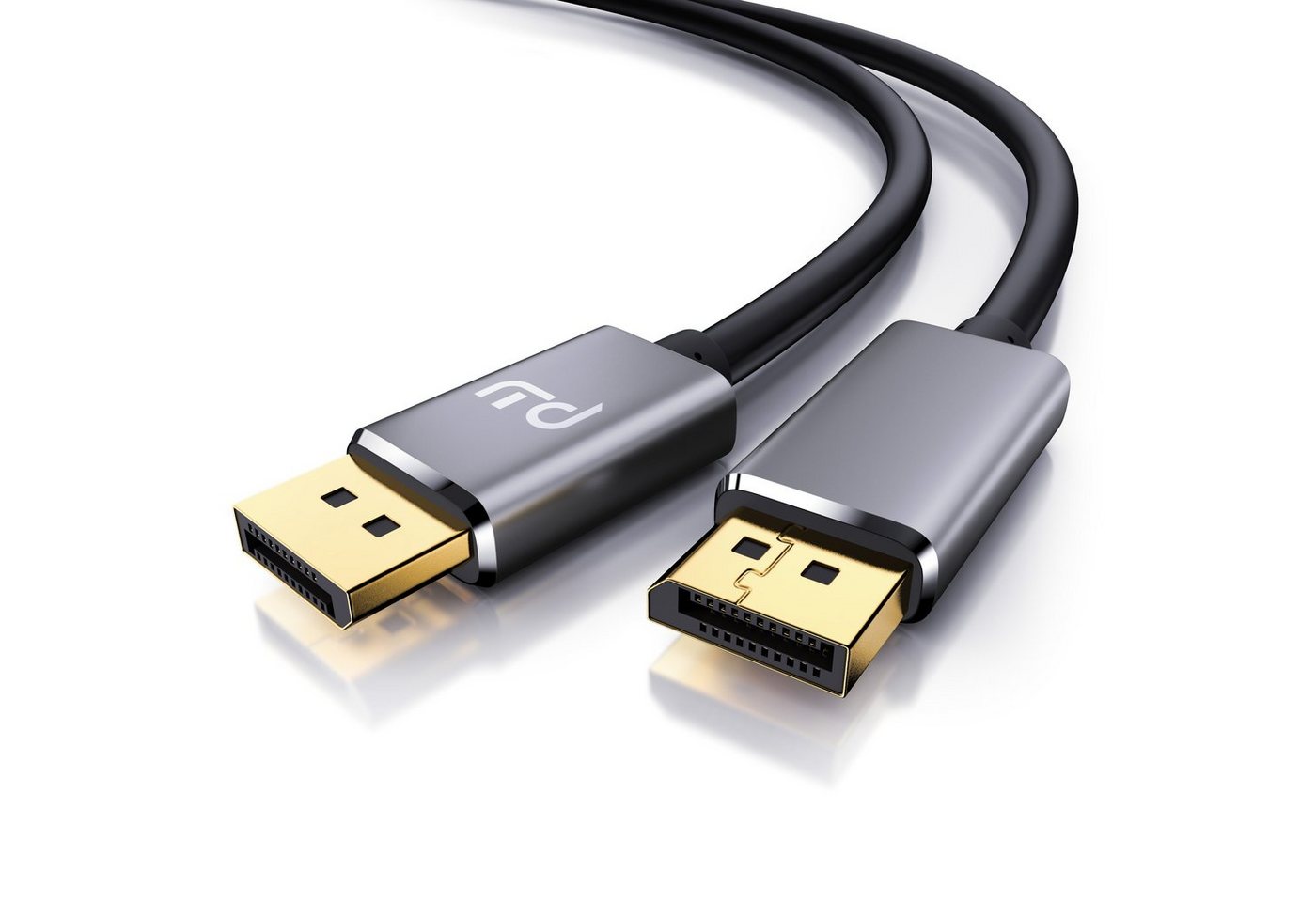 Primewire Audio- & Video-Kabel, DisplayPort, DP 1.4 (200 cm), Premium Monitor Kabel 8K 7680 x 4320 @ 60 Hz mit DSC - 2m von Primewire