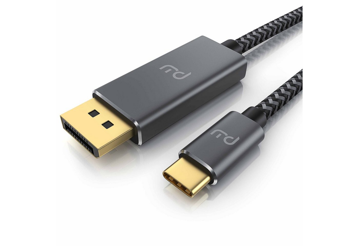 Primewire Audio- & Video-Kabel, USB-C, DisplayPort (100 cm), USB Typ C zu DP Konverterkabel Adapterkabel 8K 7680 × 4320 @30 Hz - 1m von Primewire