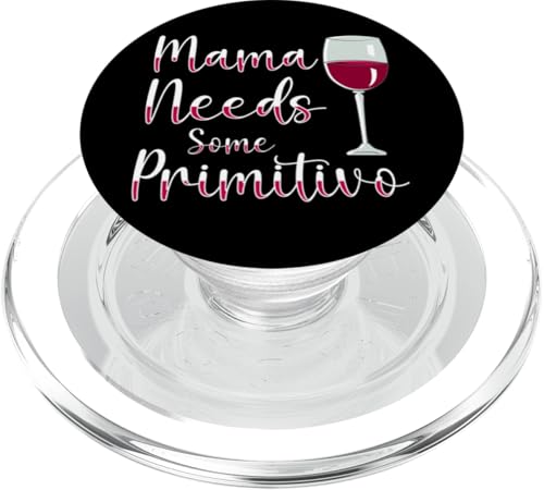 Rotwein Wein Trinker Wein Tester Primitivo Wein Trinken PopSockets PopGrip für MagSafe von Primitivo Wine Gift