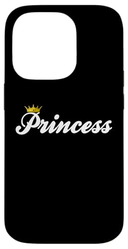 Hülle für iPhone 14 Pro Prinzessin mit Krone Lustige Prinzessin von Princess