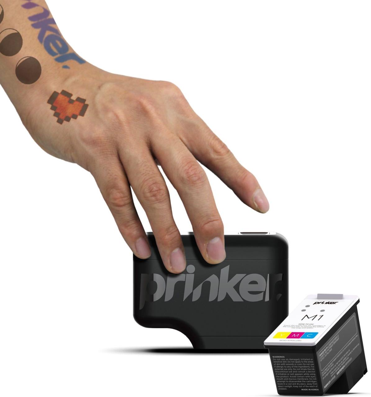 Prinker B-Ware Prinker M Color Set - Skin Printer von Prinker