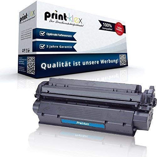 Print-Klex XXL Toner kompatibel für HP Laserjet 1000 W 1005 W 1200 N 1220 SE 3300 MFP 3310 3320 N MFP 3320 MFP 3330 MFP 3380 MFP C7115X HP15A HP15X HP 15X XXL 4.500 Seiten Black von Print-Klex, kein HP Original