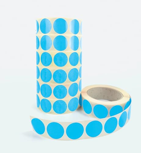 Print&Stick | Bunte Markierungsklebepunkte Ø 20 mm - 1000 Stück - Hellblau HKS50 Print&Stick | Bunte Markierungsklebepunkte Ø 20 mm - 1000 Stück - Hellblau HKS50 von Print&Stick