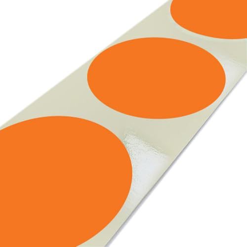 Print&Stick | Bunte Markierungsklebepunkte Ø 30 mm - 1000 Stück - Fluororange Print&Stick | Bunte Markierungsklebepunkte Ø 30 mm - 1000 Stück - Fluororange von Print&Stick