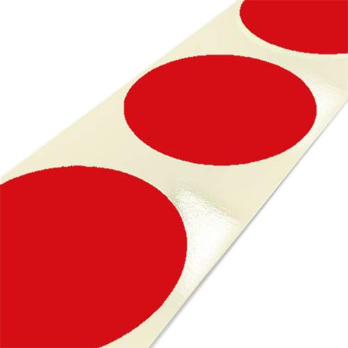 Print&Stick | Bunte Markierungspunkte Klebepunkte 40mm Rot 1000 Etiketten Print&Stick | Bunte Markierungspunkte Klebepunkte 40mm Rot 1000 Etiketten von Print&Stick