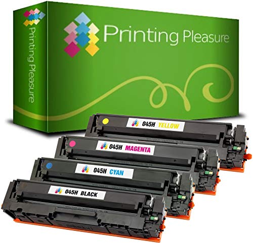 4 Toner kompatibel für Canon i-Sensys MF633 MF635 LBP611 LBP613 MF631 imageCLASS MF632 MF634 LBP612 CDW/CN/CX | 1246C002 2.800 Seiten & 1245C002 1244C002 1243C002 2.200 Seiten von Printing Pleasure