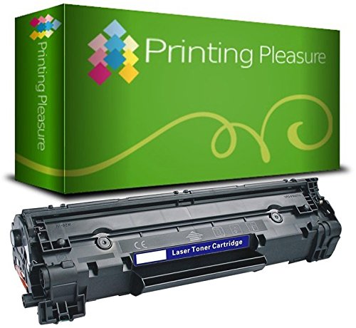 Printing Pleasure Toner kompatibel für HP Laserjet Pro MFP M225 M125 M126 M127 M128 M201 M202 Serie | CF283A 83A von Printing Pleasure