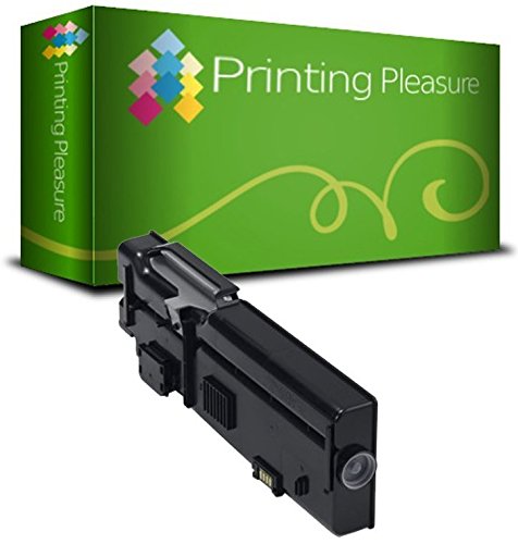 Schwarz Toner kompatibel für Dell C2665 C2665DN C2665DNF C2660 C2660DN C2660DNF C2660N | 593-BBBM 593-BBBQ 593-BBBU von Printing Pleasure