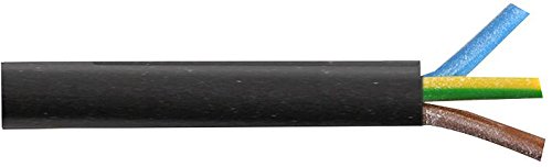 Pro Elec PEL01109 3-adriges Netzkabel, 0,50 mm2, 3 A, Schwarz, 10 m Pro Elec PEL01109 3-adriges Netzkabel, 0,50 mm2, 3 A, Schwarz, 10 m von PRO-ELEC