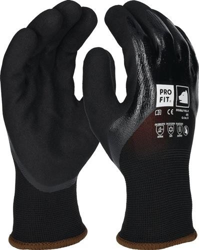 Pro Fit Kälteschutzhandschuh Double Tril Gr.10 schwarz/schwarz EN 388,EN 511,EN von Pro Fit